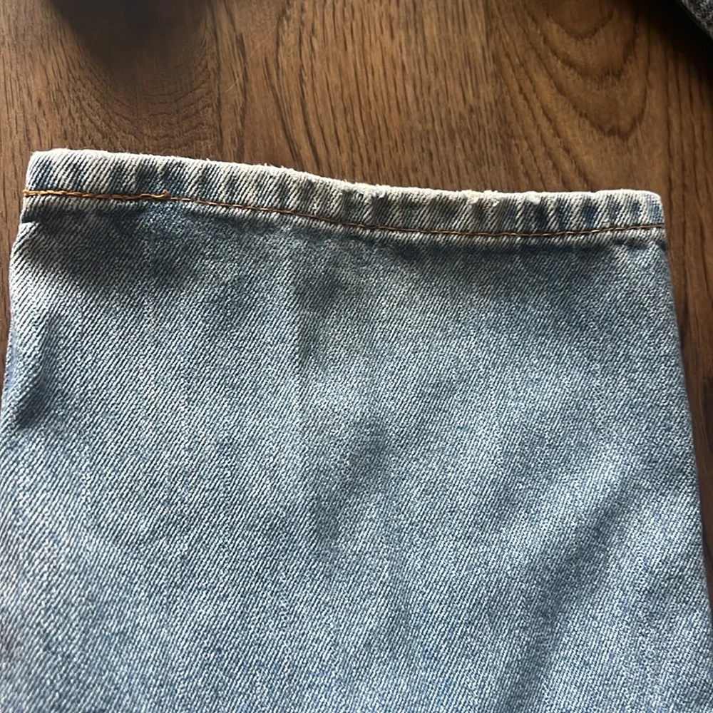 Levi's Men's Straight Fit 505 Blue Jeans 38” x 30”
